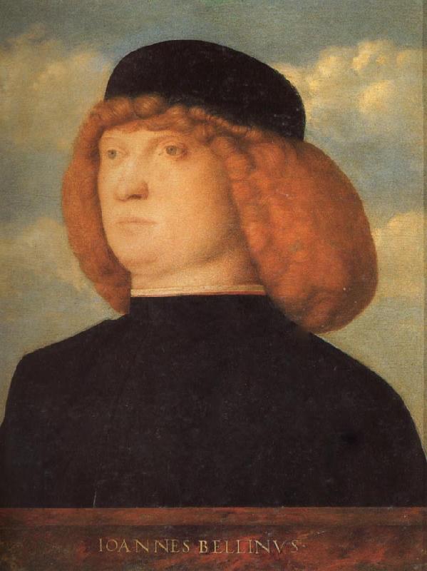 Giovanni Bellini Portrait of a Man oil painting image